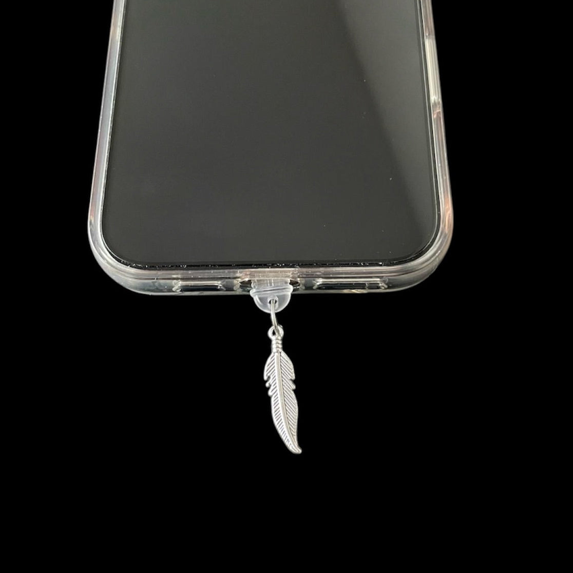 Staubschutz Cover Smartphone Feder
