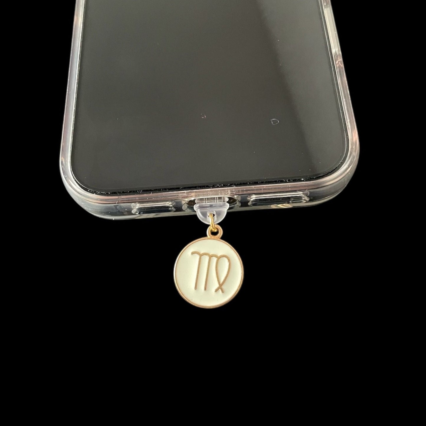 Staubschutz Cover Smartphone Sternzeichen gold
