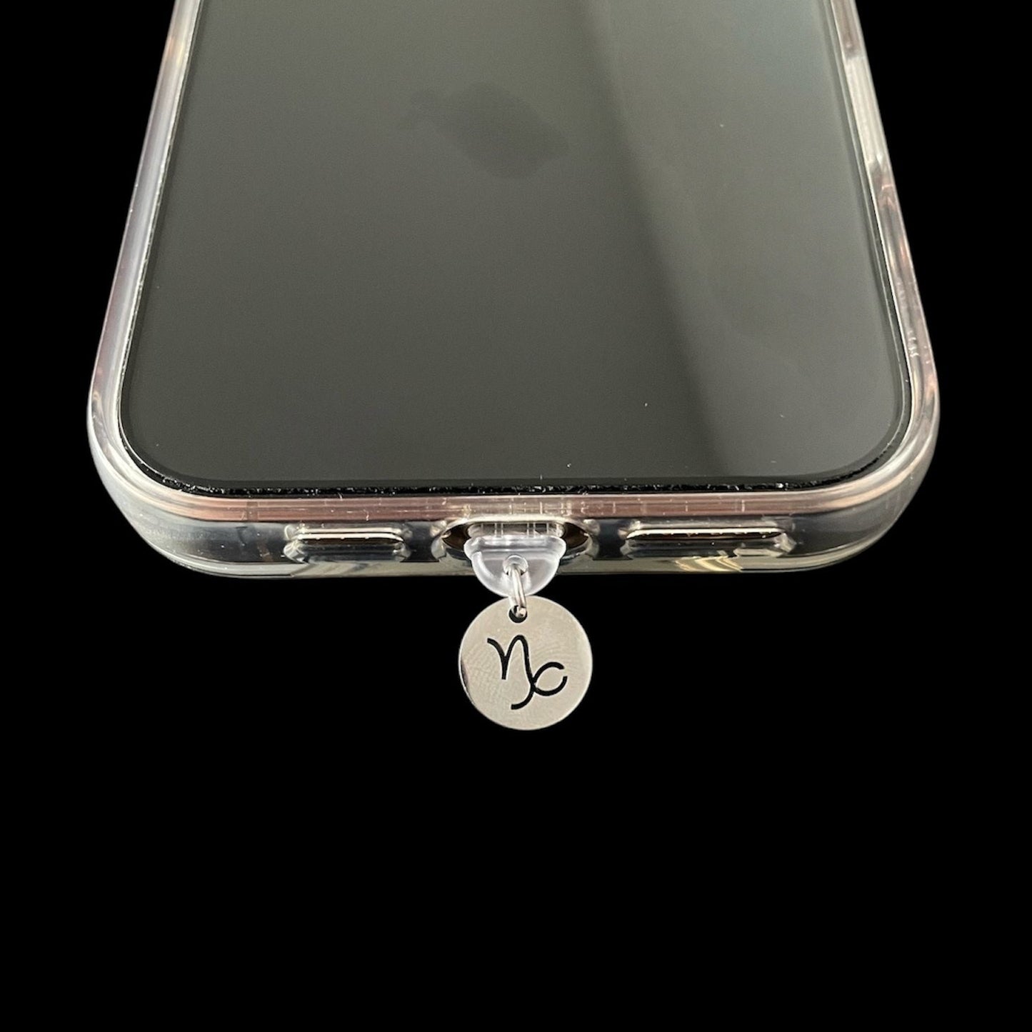 Staubschutz Cover Smartphone Sternzeichen silber